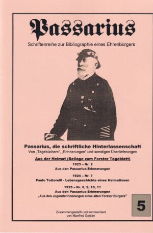Passarius. Schriftenreihe zur Bibliographie eines Ehrenbürgers (Band 5)